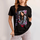 Camiseta Algodão Unissex T shirt Olivia Rodrigo Or Guts Vampire Roxo FC