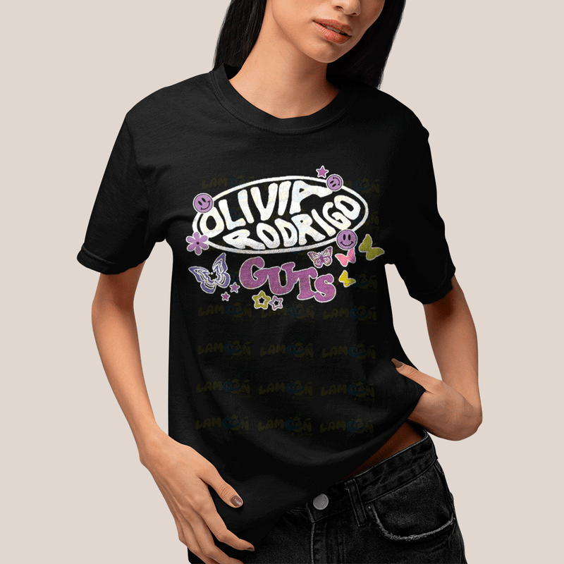 Camiseta Algodão Unissex T shirt Olivia Rodrigo Bad Idea Right FC