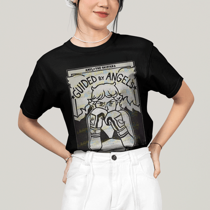 Camiseta Algodão Unissex T shirt- Amyl And The Sniffers Guided By Angels