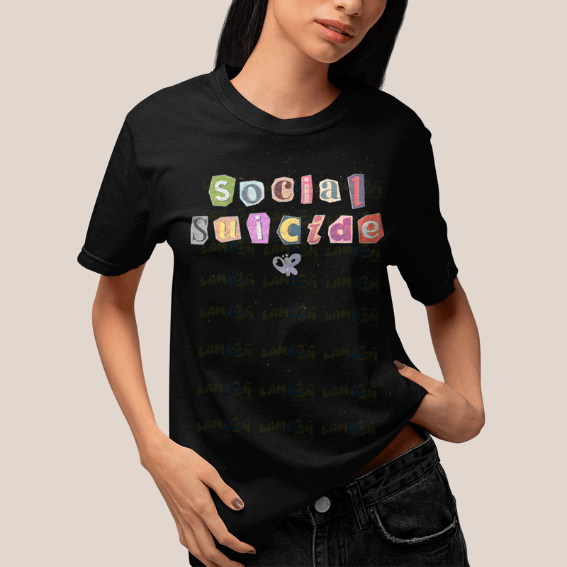 Camiseta Algodão Unissex T shirt Olivia Rodrigo Social