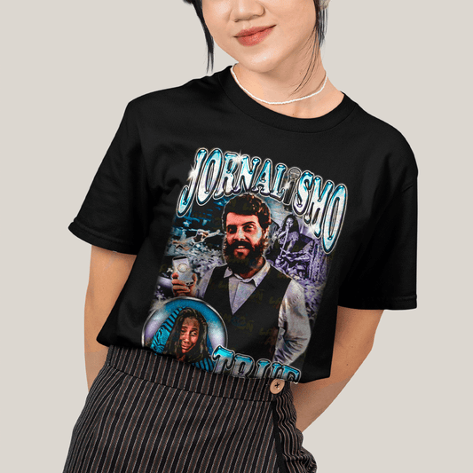 Camiseta Algodão Unissex T shirt-  Jornalismo True