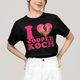 Camiseta Algodão Unissex T shirt- I Love Cooper Koch-