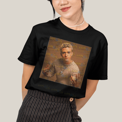 Camiseta Algodão Unissex T shirt- Justin Timberlake Jovem Nsync