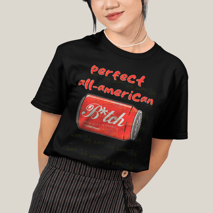 Camiseta Algodão Unissex T shirt Olivia Rodrigo Perfect All American