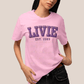 Camiseta Algodão Unissex T shirt Olivia Rodrigo Livie Est 2003 FC