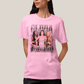 Camiseta Algodão Unissex T shirt Olivia Rodrigo Prateado 1