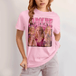 Camiseta Algodão Unissex T shirt- Diario de Um Vampiro Caroline Forbes Pink