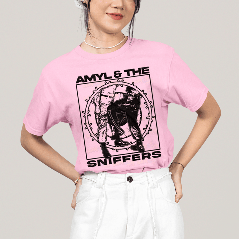 Camiseta Algodão Unissex T shirt- Amyl And The Sniffers