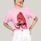 Camiseta Algodão Unissex T shirt- Lady Gaga Alienigena