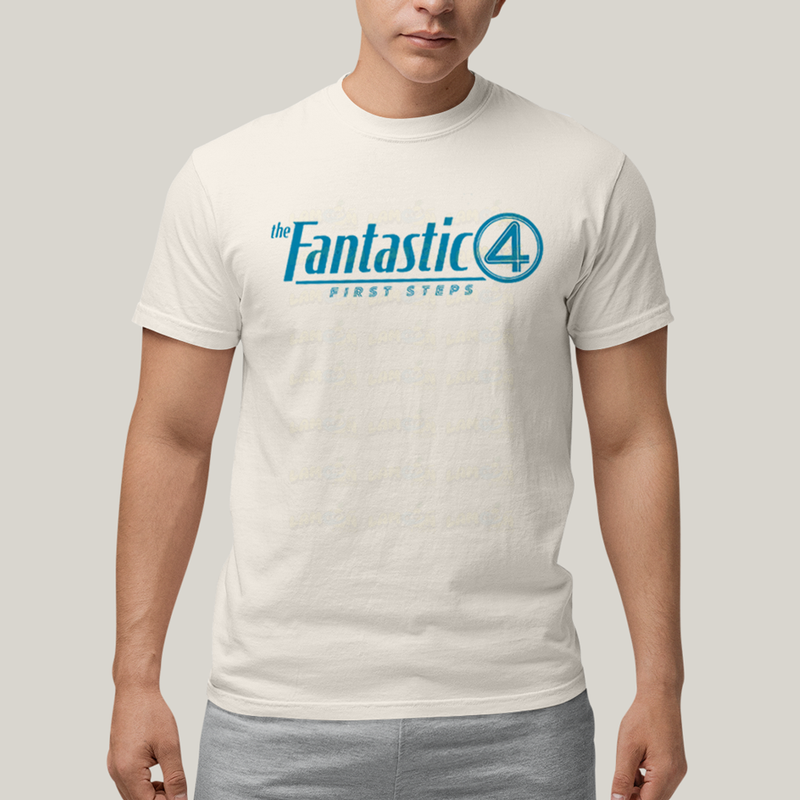 Camiseta Algodão Unissex T shirt The Fantastic Four First Steps