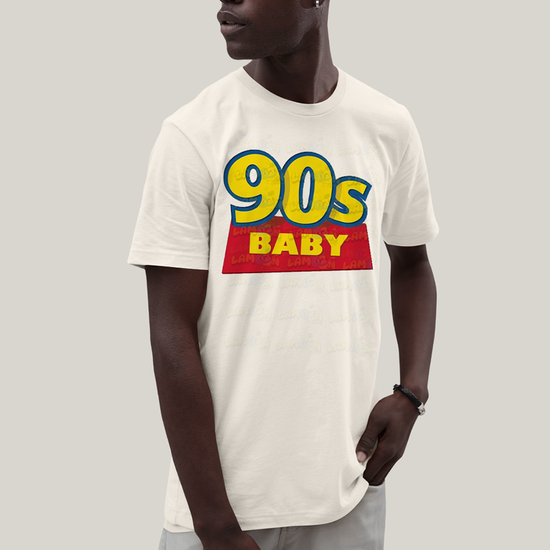 Camiseta Algodão Unissex T shirt 90s Baby Toy Story