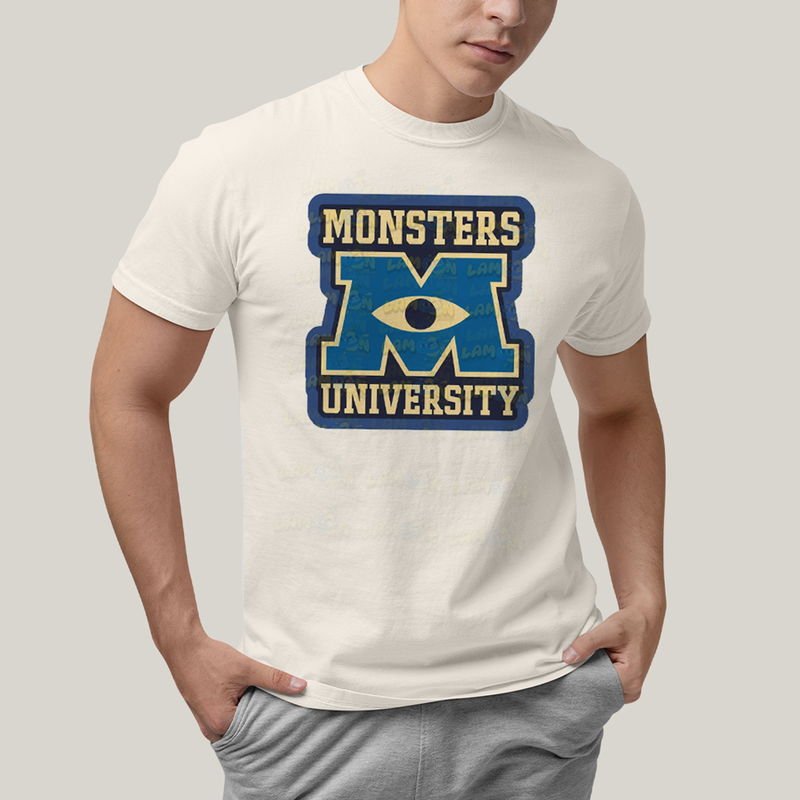 Camiseta Algodão Unissex T shirt Univerdade Monstros SA