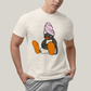 Camiseta Algodão Unissex T shirt Pinguim Bravo