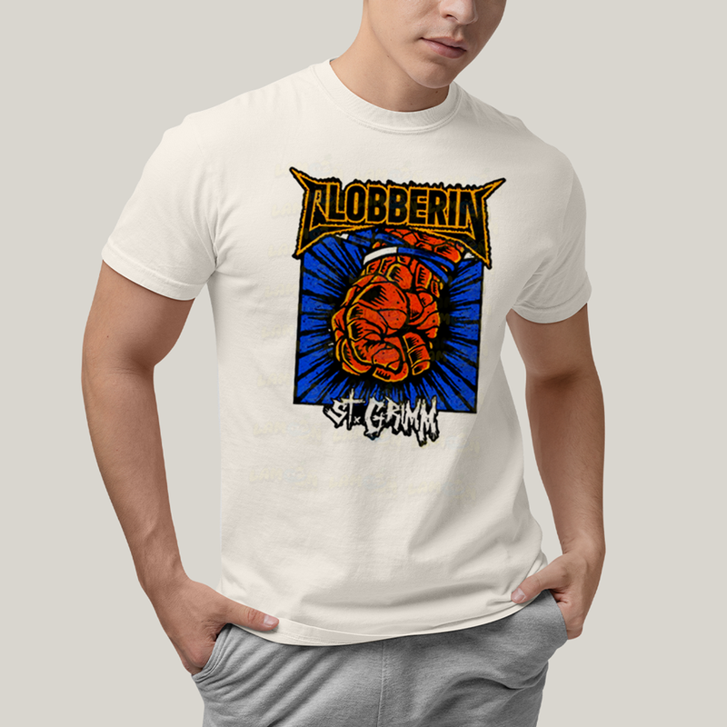 Camiseta Algodão Unissex T shirt Quarteto Fantástico Punho do Coisa