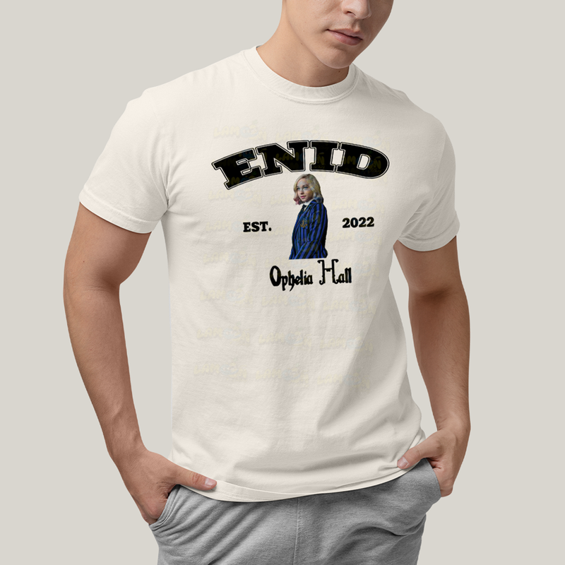 Camiseta Algodão Unissex T shirt Wandinha Enid Est 2022
