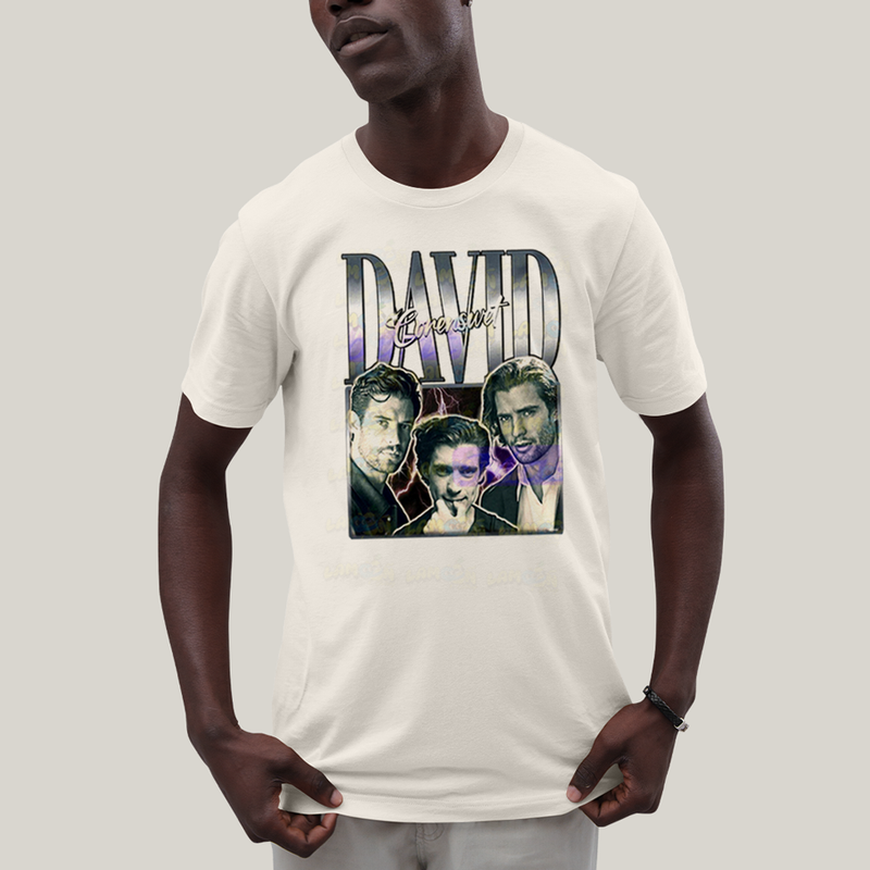 Camiseta Algodão Unissex T shirt Superman David Corenswet Prateado