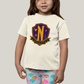Camiseta Infantil Algodão Unissex T shirt Wandinha Unitas Est Invicta