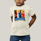Camiseta Infantil Algodão Unissex T shirt Quarteto Fantástico Marvel Retrô