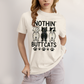 Camiseta Algodão Unissex T shirt Gatinhos Nothin Butt Cats