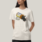 Camiseta Algodão Unissex T shirt Gatinho Fofo Antidepressivo