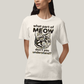Camiseta Algodão Unissex T shirt Gato Que Parte do Miado Você Não Entendeu