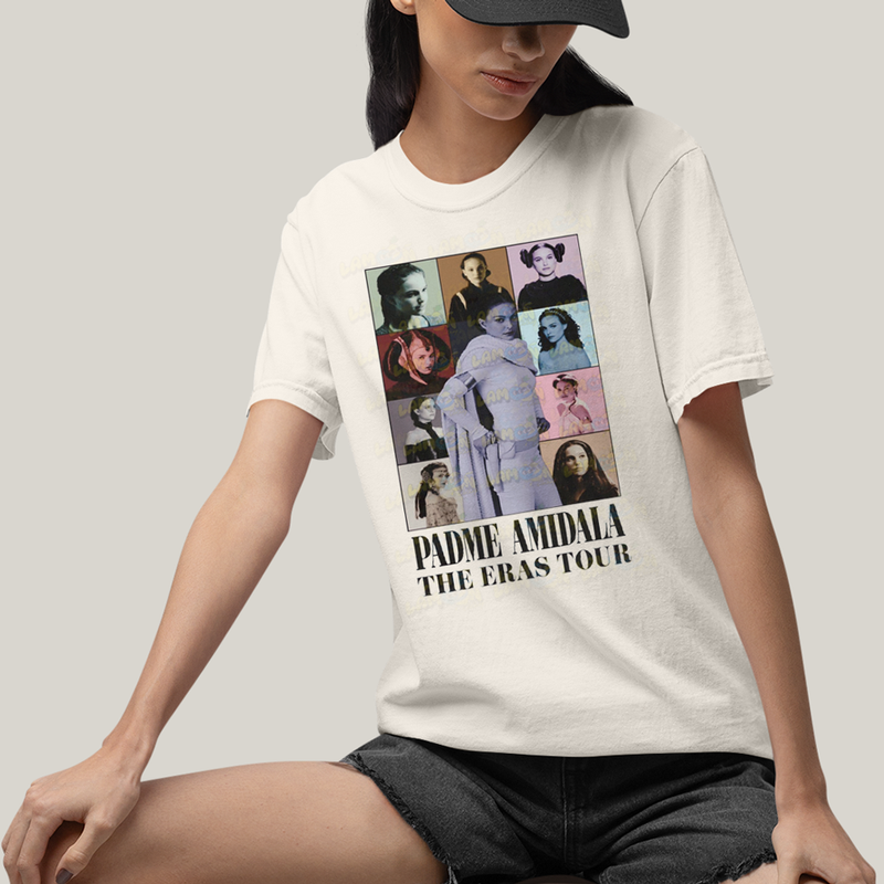 Camiseta Algodão Unissex T shirt Padme Amidala The Eras Tour
