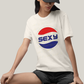 Camiseta Algodão Unissex T shirt Sexy Logo Pep si