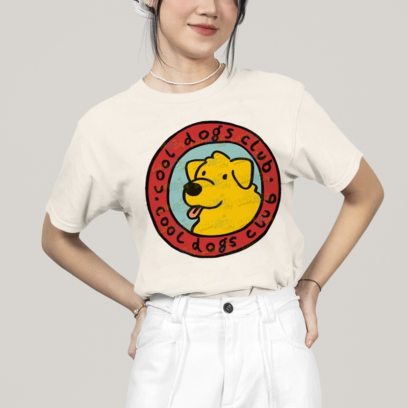 Camiseta Algodão Unissex T shirt Cool Dogs Club