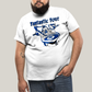 Camiseta Plus Size Algodão Unissex T shirt Quarteto Fantástico Nave