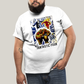 Camiseta Plus Size Algodão Unissex T shirt Quarteto Fantástico Era de Prata 1