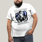 Camiseta Plus Size Algodão Unissex T shirt Wandinha Wednesday Eu Não Sou Estranho, Todo Mundo é