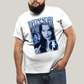 Camiseta Plus Size Algodão Unissex T shirt Wandinha Retrô