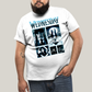 Camiseta Plus Size Algodão Unissex T shirt Wandinha Wednesday 1