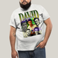 Camiseta Plus Size Algodão Unissex T shirt Superman David Corenswet Verde