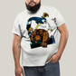 Camiseta Plus Size Algodão Unissex T shirt O Quarteto Fantástico Cartoon