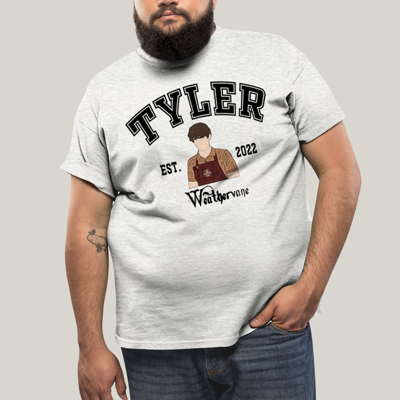 Camiseta Plus Size Algodão Unissex T shirt Wandinha Tyler Est 2022