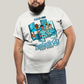 Camiseta Plus Size Algodão Unissex T shirt Quarteto Fantástico Primeiros Passos Cartunesco