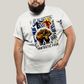 Camiseta Plus Size Algodão Unissex T shirt Quarteto Fantástico Era de Prata 1