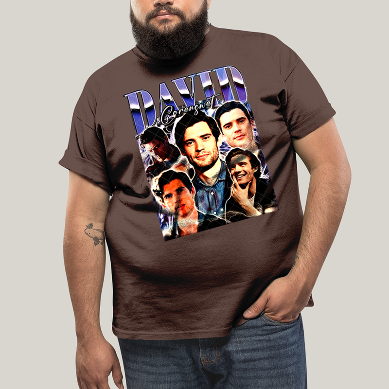 Camiseta Plus Size Algodão Unissex T shirt Superman David Corenswet 3