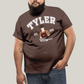 Camiseta Plus Size Algodão Unissex T shirt Wandinha Tyler Est 2022