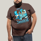 Camiseta Plus Size Algodão Unissex T shirt Quarteto Fantástico Primeiros Passos Cartunesco