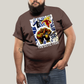 Camiseta Plus Size Algodão Unissex T shirt Quarteto Fantástico Era de Prata 1