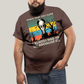 Camiseta Plus Size Algodão Unissex T shirt Wandinha Quase Tive Que Socializar