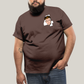 Camiseta Plus Size Algodão Unissex T shirt Quarteto Fantástico Logo Sr Fantástico