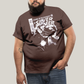 Camiseta Plus Size Algodão Unissex T shirt Quarteto Fantástico O Surfista Prateado