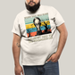 Camiseta Plus Size Algodão Unissex T shirt Wandinha Quase Tive Que Socializar