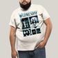 Camiseta Plus Size Algodão Unissex T shirt Wandinha Wednesday 1