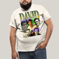 Camiseta Plus Size Algodão Unissex T shirt Superman David Corenswet Verde