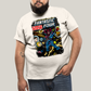 Camiseta Plus Size Algodão Unissex T shirt Quarteto Fantástico & Galactus Capa HQ