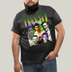 Camiseta Plus Size Algodão Unissex T shirt Superman David Corenswet Verde